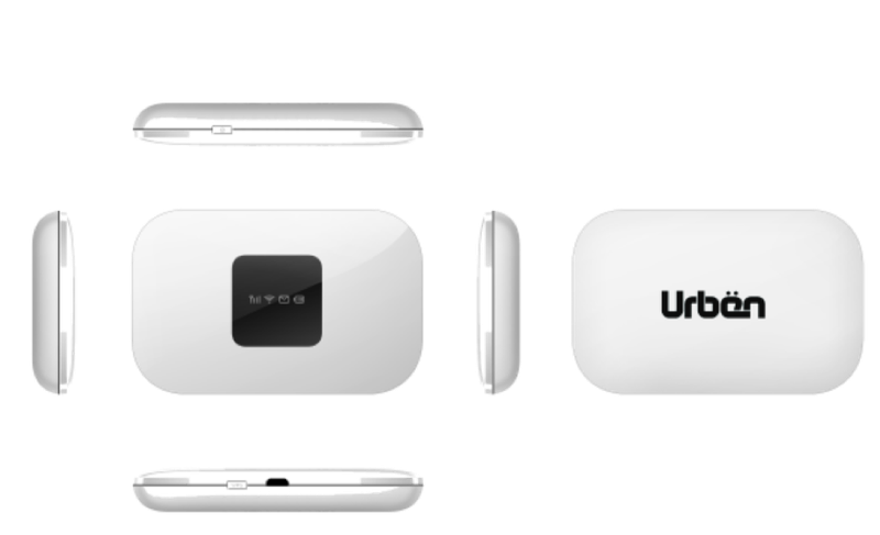 Urbën 4G LTE Mifi Router, White