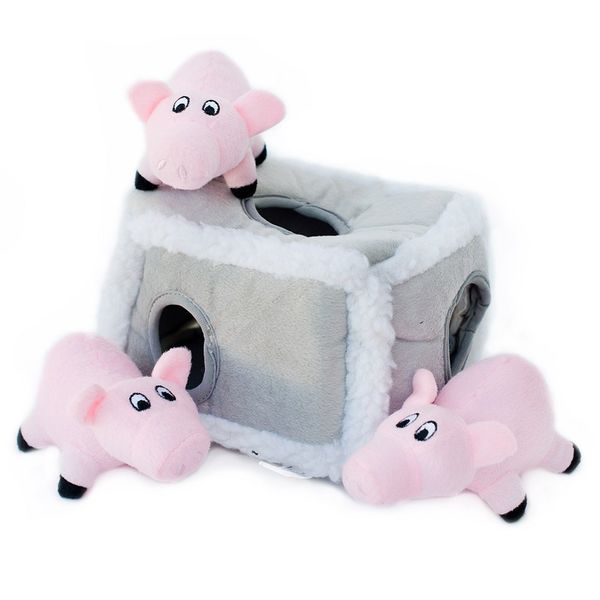 Zippy Paws Burrow Hide &amp; Seek Toy - Pig Pen