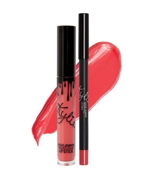 Kylie Cosmetics - Velvet Lip Kit in Party Girl (Parallel Import)