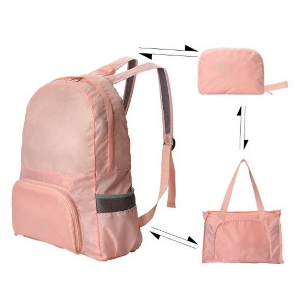 Olive Tree - Convertable Waterproof Backpack / Tote - Pink