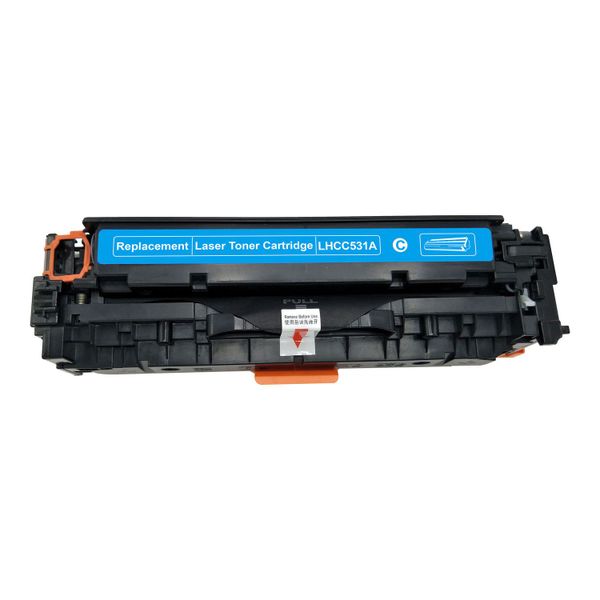 HP Compatible Cyan Toner Cartridge CC531A