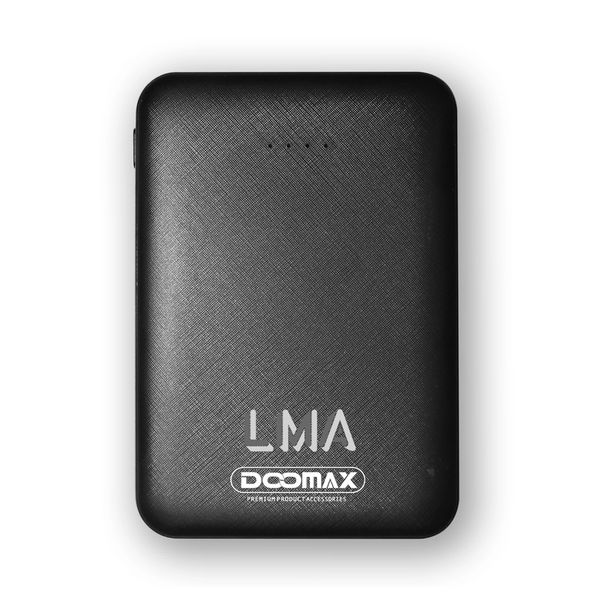 Doomax 5000 MAH Pocket Universal Power Bank - Black