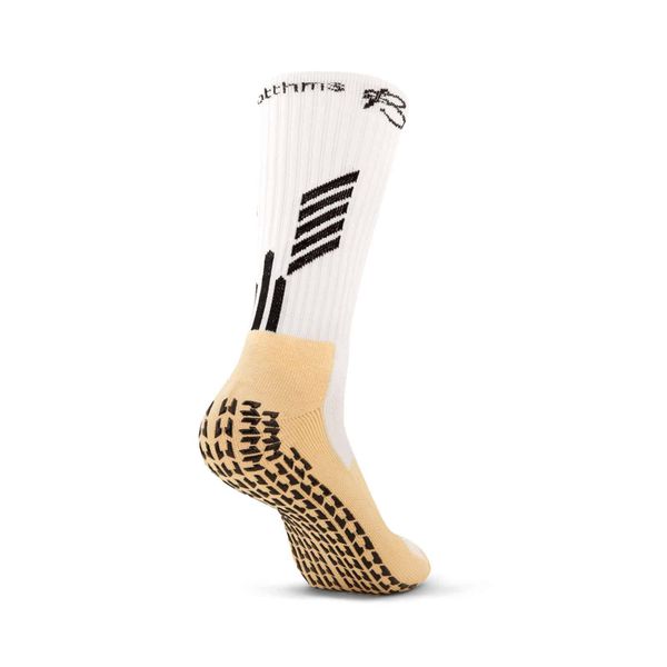 botthms White Grip Socks