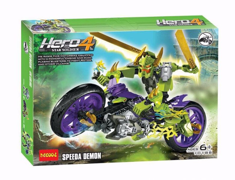 Decool 10188 - Hero 4 Star Soldier - Speeda Demon