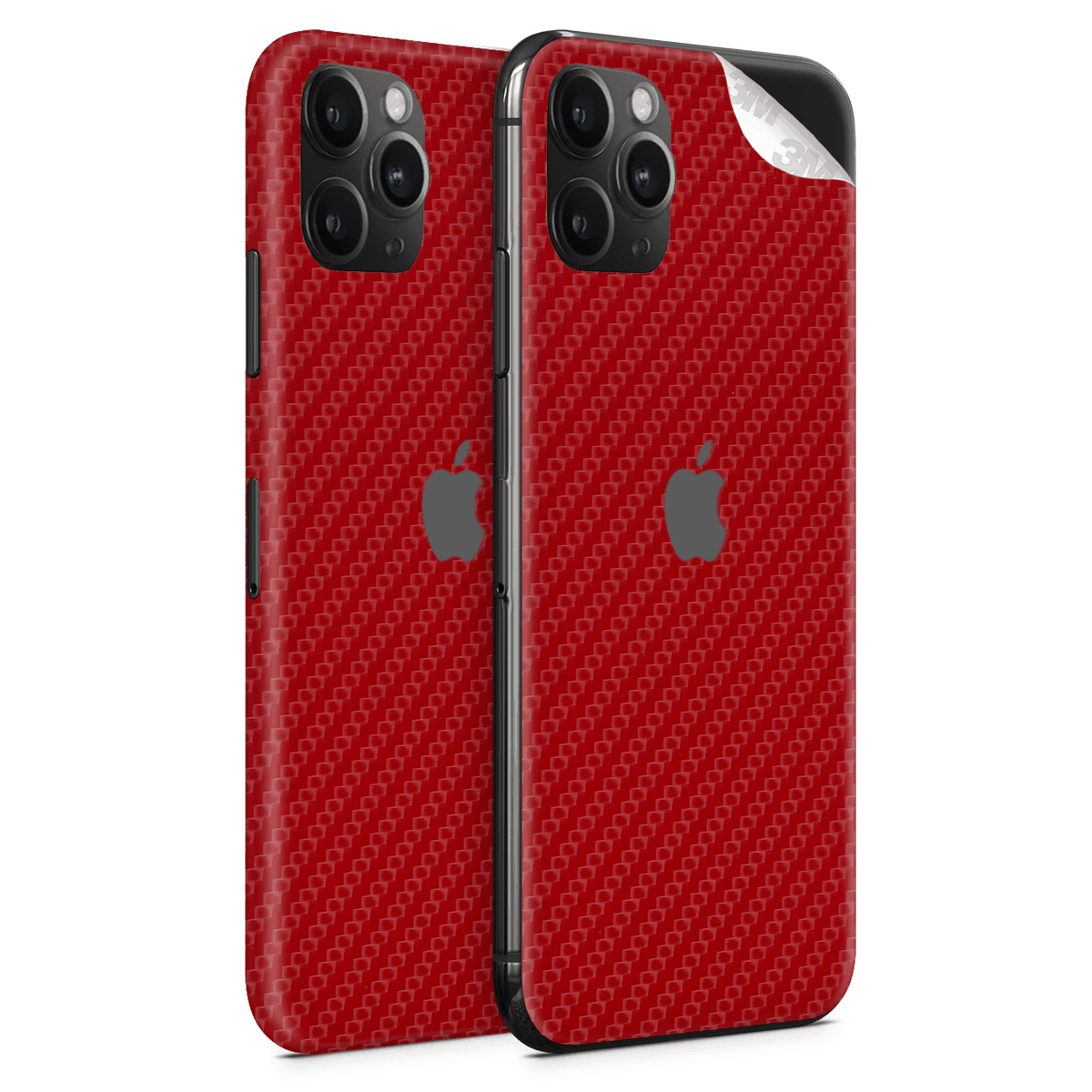 Red Carbon Fibre Vinyl Skin for iPhone 11 Pro Max - Two Pack | Buy ...