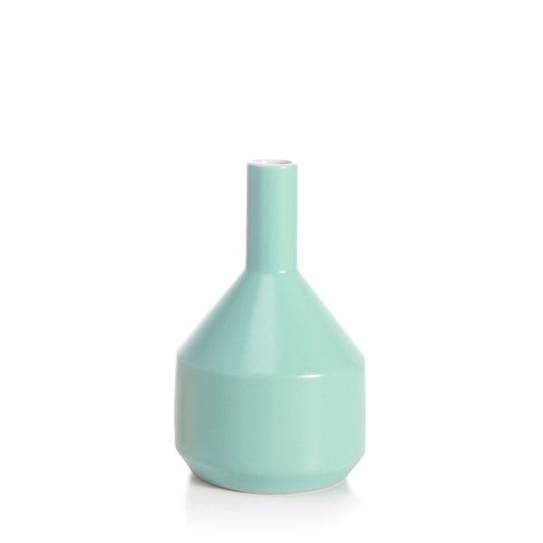 Long Neck Ceramic Vase - Pink