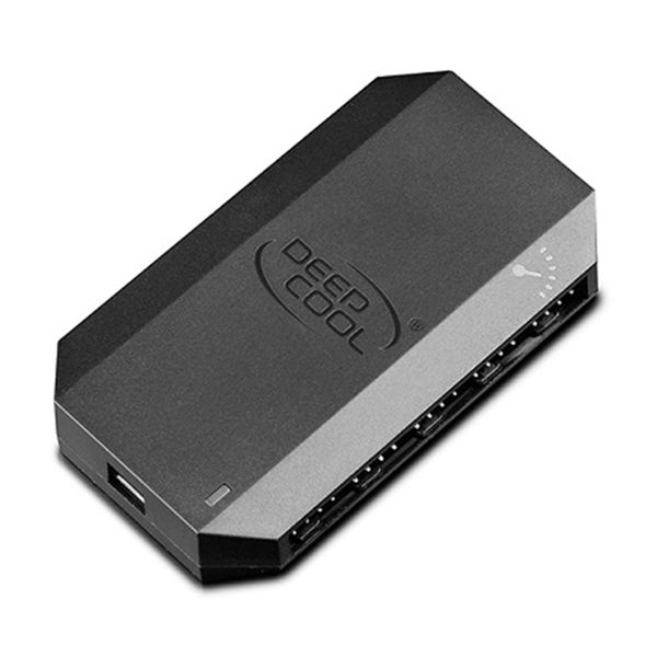 Deepcool FH-10 10-Port Fan Hub Controller - Black