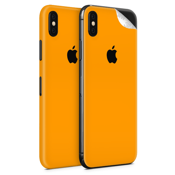 Matte White Vinyl Skin for iPhone XS Max - Two Pack