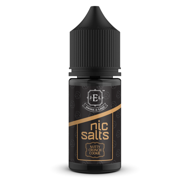 Vape Juice Joose-E-Liqz Nutty Crunch Cookie Nic Salt 30ml 20mg