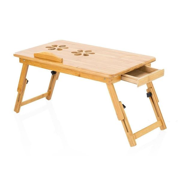 Bamboo Tray-Style Laptop Desk Model B