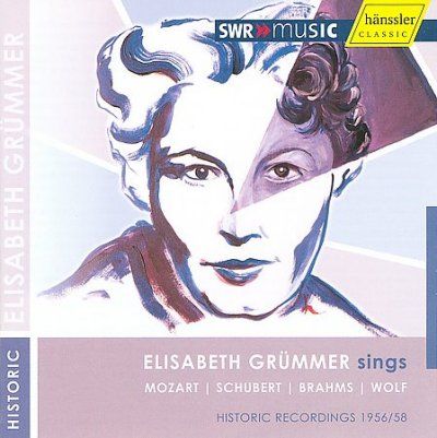 Elisabeth Grummer Sings Mozart, Schubert, Brahms and Wolf (CD / Album)