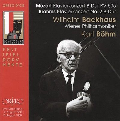 Wilhelm Backhaus Plays Mozart &amp; Brahms (CD / Album)