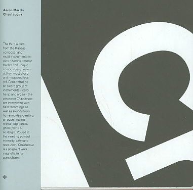 Aaron Martin - Chautauqua (CD)