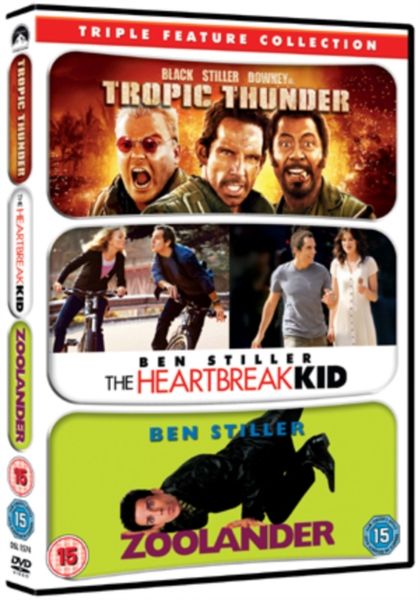 Tropic Thunder/Zoolander/The Heartbreak Kid(DVD)