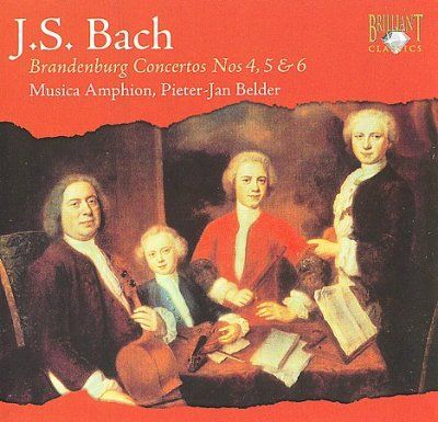 Brandenburg Concertos Nos 4, 5 and 6 (CD / Album)