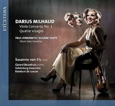 Viola Concerto No. 1/Quatre Visages/Viola Solo Sonatas (CD / Album)