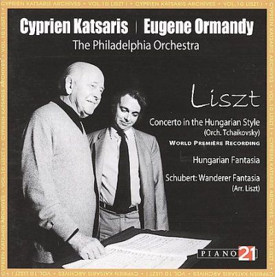Liszt:Katsaris Archives Vol 10 - (Import CD)