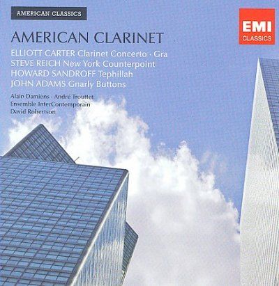 Elliot Carter - American Clarinet (CD)