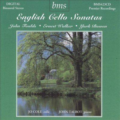 English Cello Sonatas (CD / Album)