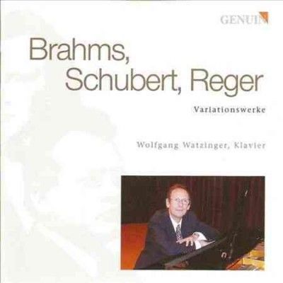 Brahms, Schubert, Reger: Variationswerke (CD / Album)