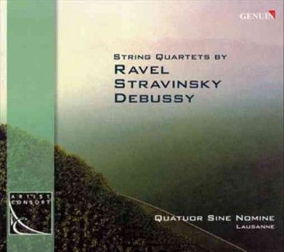 String Quartets By Ravel/Stravinsky/Debussy (CD / Album)