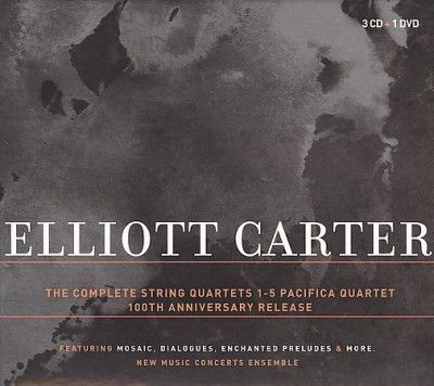 New Music Consorts E - Carter: Complere String Quartets (CD)