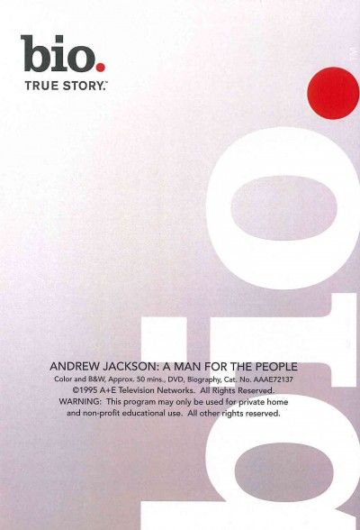 Biography: Andrew Jackson - A Man For (DVD)
