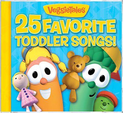 Veggie Tales - 25 Favorite Toddler Songs (CD)