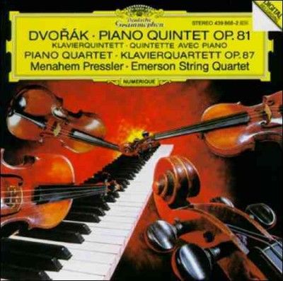 Emerson String Qt - Dvorak: Piano Quintet (CD)