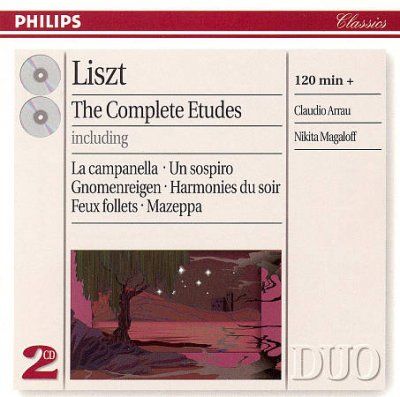 Magaloff/arrau - Liszt: Complete Etudes (CD)