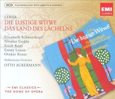Otto Ackermann - Lehar: Die Lustige Witwe/das Land Des (CD)