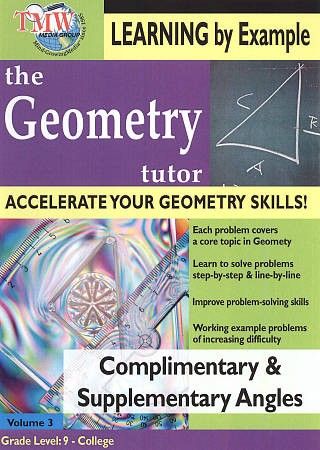 Geometry Tutor: Complimentary &amp; Supple (DVD)