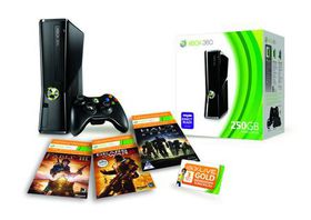 Xbox 360 Console S 250gb Extreme Value Bundle (xbox360) | Buy Online in