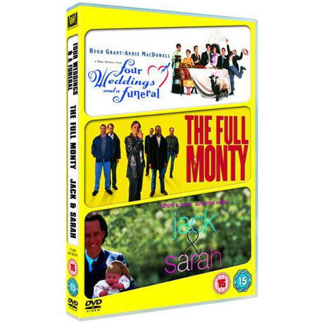 Four Weddings And A Funeral The Full Monty Jack And Sarah Dvd