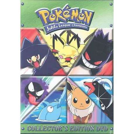 Pokemon Johto League Champions Vol 4 Region 1 Import Dvd